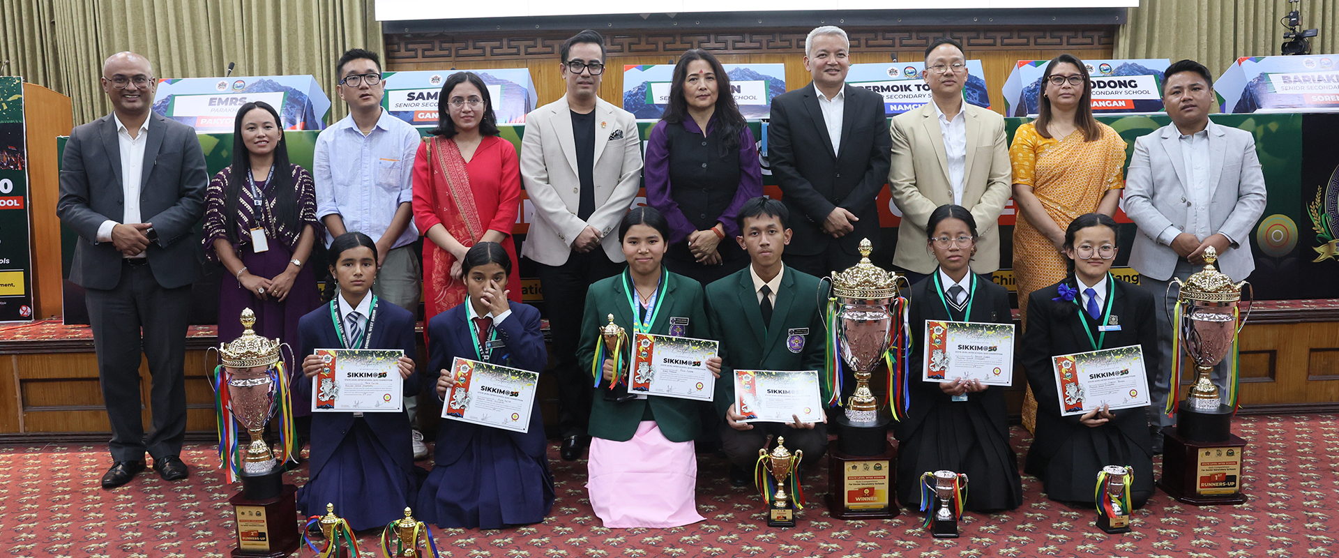 sikkim@50, sikkim@50 quiz competition, sikkim 50 years statehood celebration